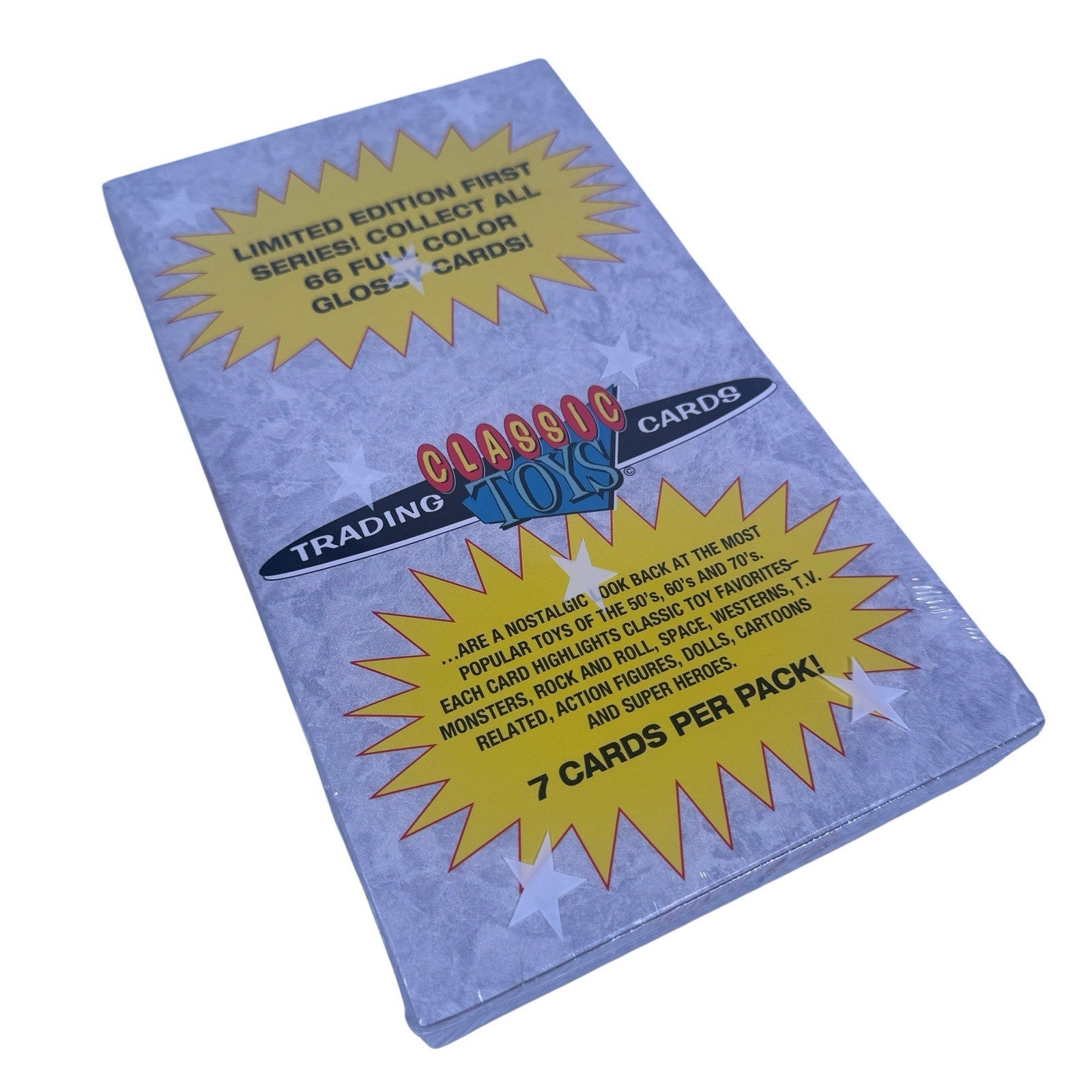 1993 CLASSIC TOYS TRADING CARD PACKS FACTORY SEALED BOX (BEETLES, MONSTERS, ETC)