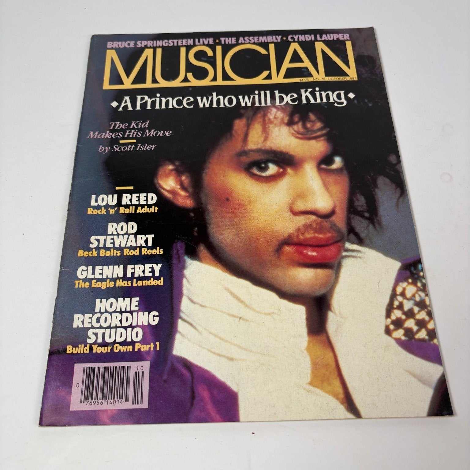 Musician October 1984 Prince Magazine Lou Reed Rod Stewart Glenn Frey