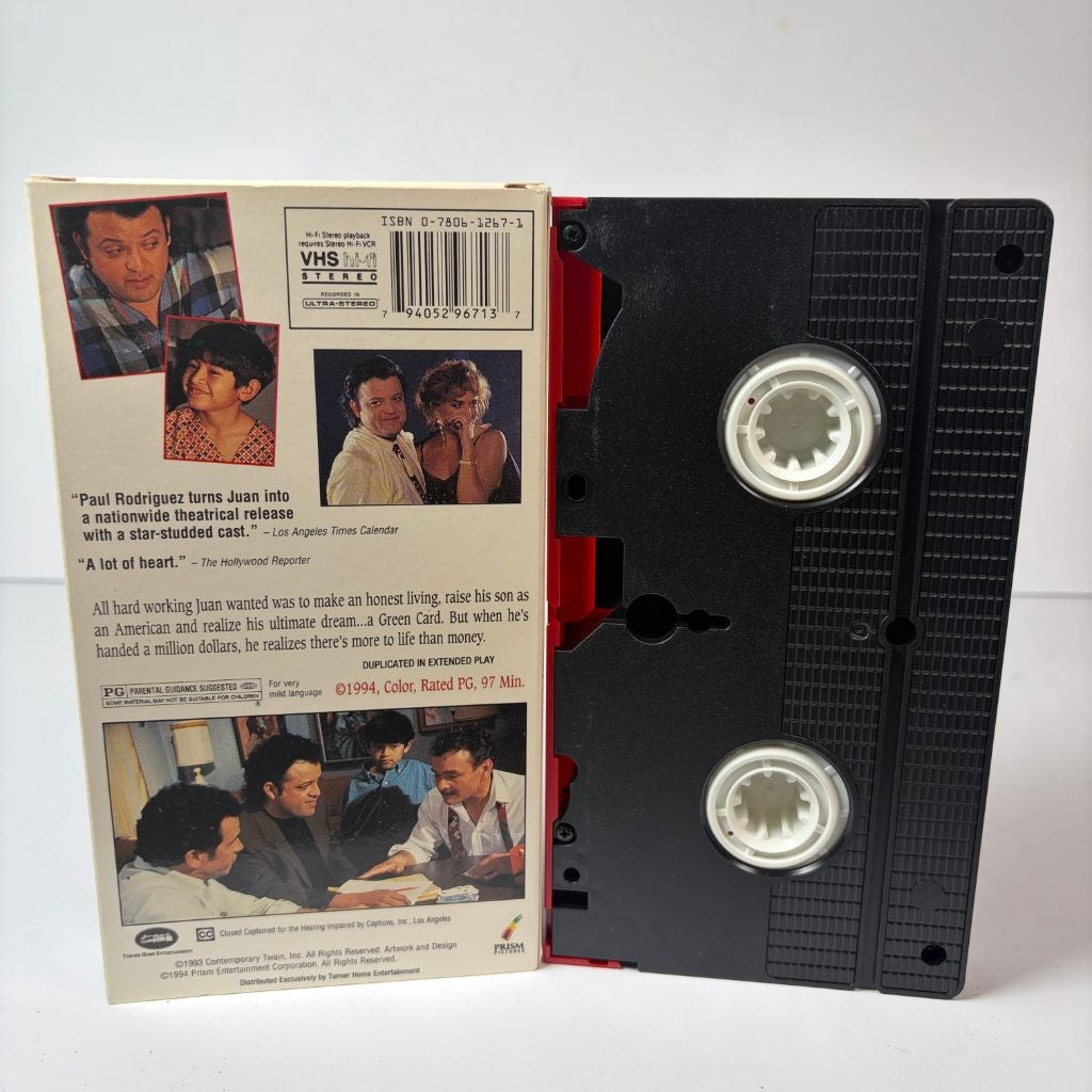 A Million to Juan VHS 1994 Paul Rodriguez Comedy Prism Turner Home Video