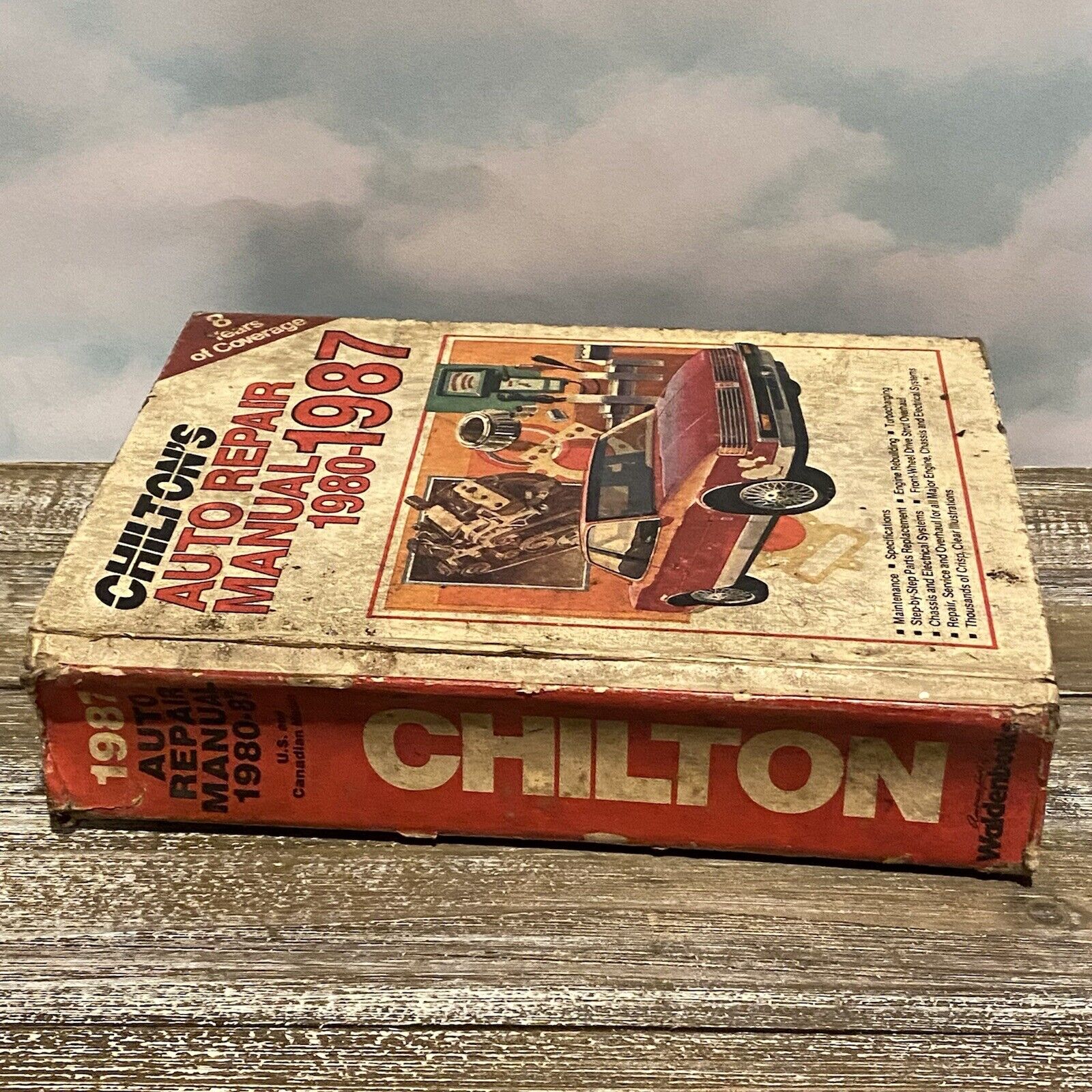 Chiltons Auto Repair Manual Hardcover 1980-1987 7670 U.S And Canadian Cars