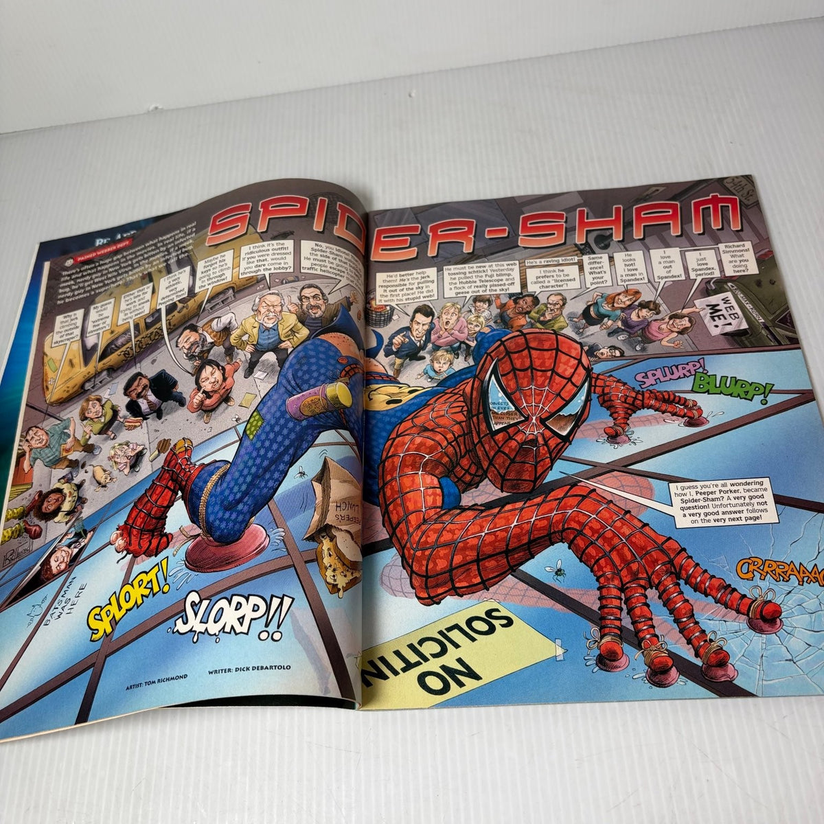 MAD Magazine June 2000 We Squish Spider-Man Parody Star Wars Humor