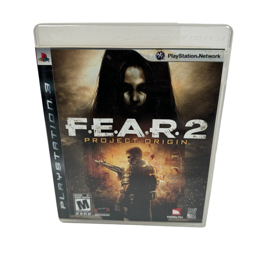 F.E.A.R. 2: Project Origin (Sony PlayStation 3, 2009) - PS3 Tested Works