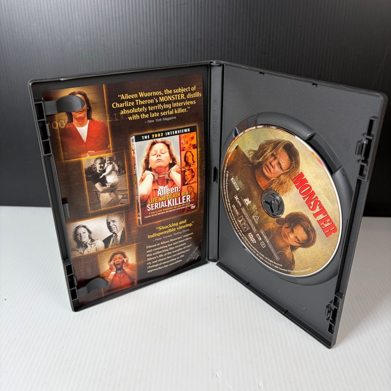 Monster DVD 2003 Charlize Theron Best Actress Oscar Winner