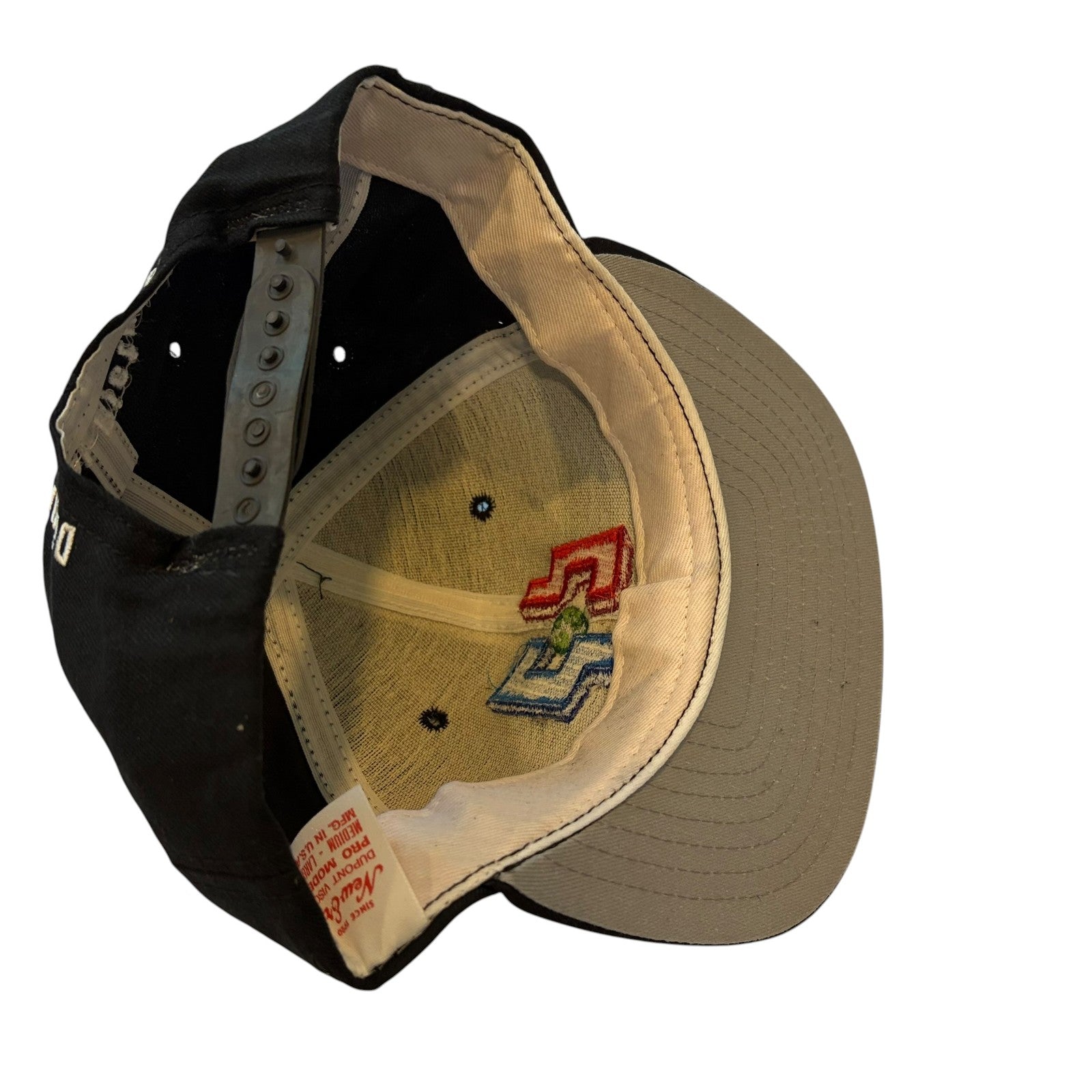 Vintage Digital Pictures Logo Black Snapback Hat New Era Pro Video Game Promo