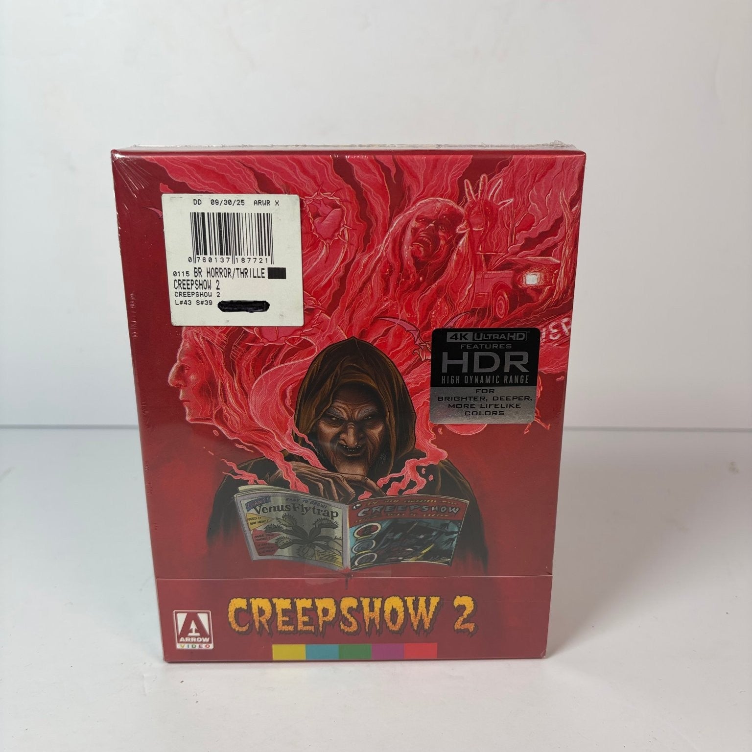 Creepshow 2 4K UHD Blu-ray Limited Edition Arrow Video Horror Thriller New