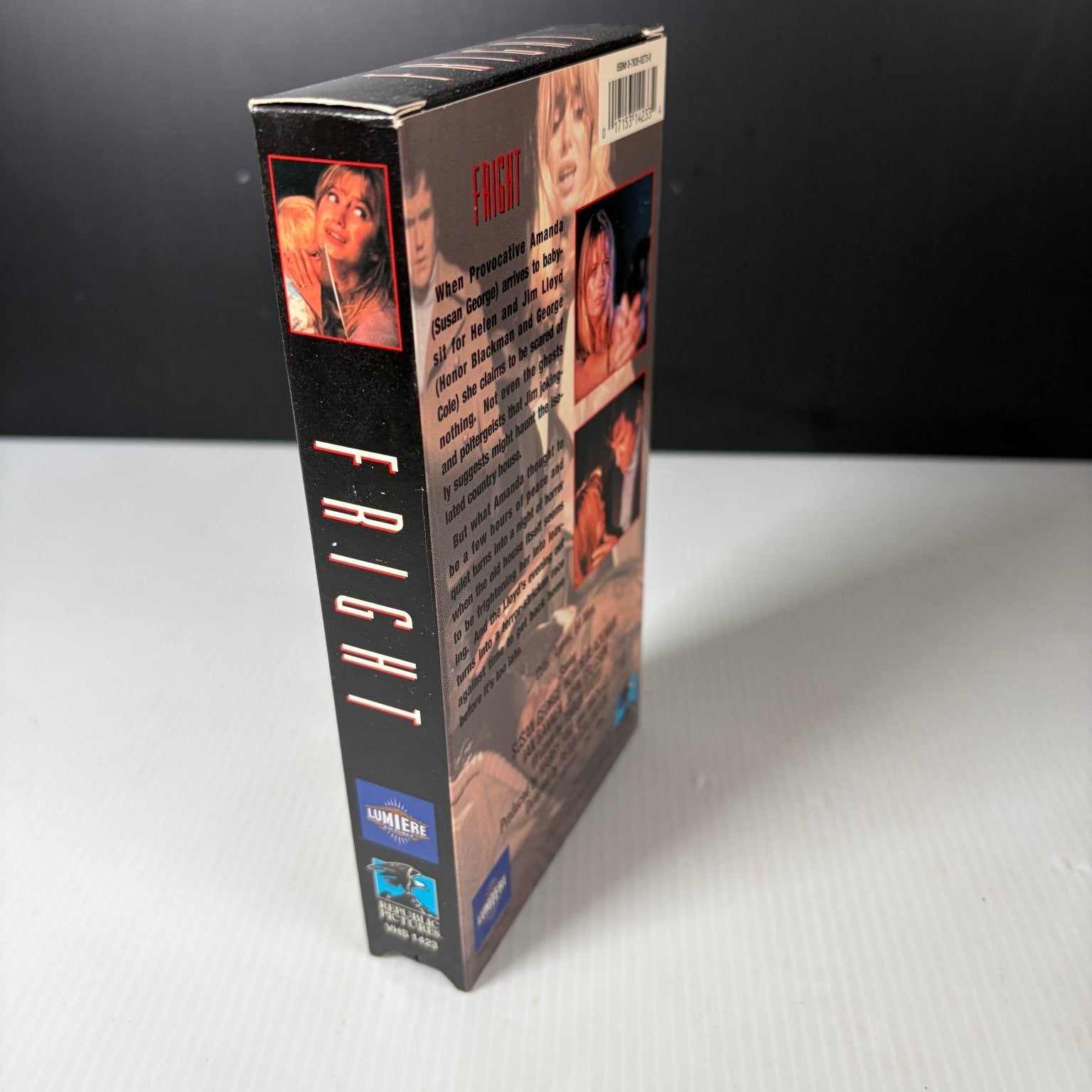 Fright VHS 1971 British Babysitter Horror Suspense Rare US Release Susan George