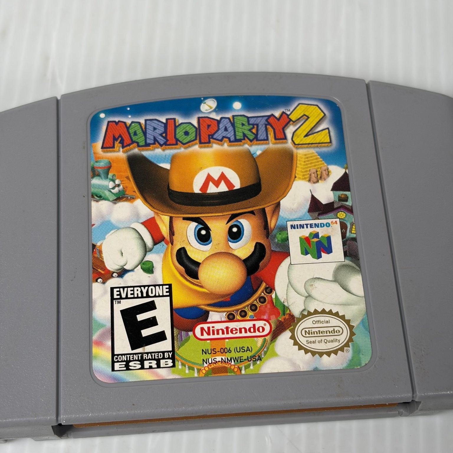 Mario Party 2 Nintendo 64 Video Game N64 Authentic Cartridge