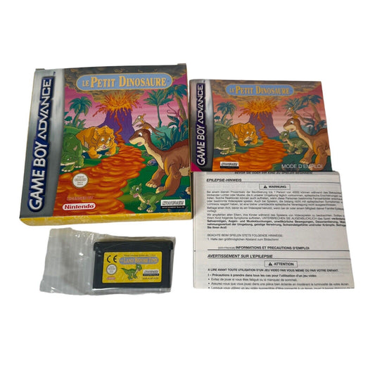 The Land Before Time Game Boy Advance French European Version Complete CIB