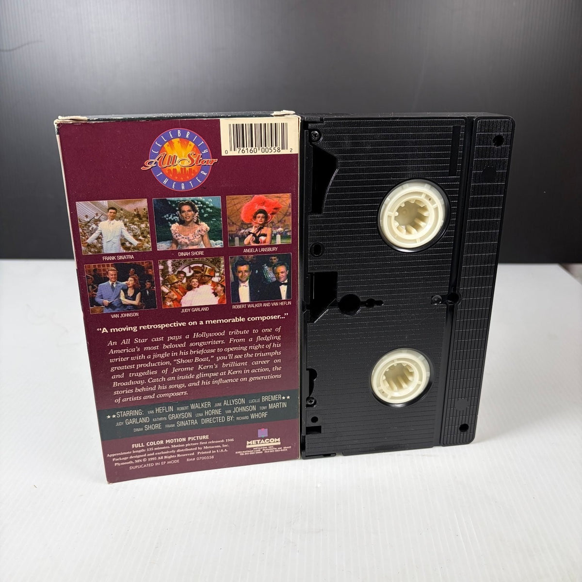 Till The Clouds Roll By VHS 1946 Musical Original Release Metacom