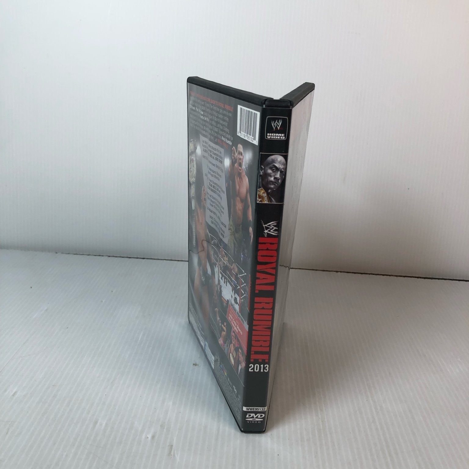 ROYAL RUMBLE 2013 DVD The Rock CM Punk John Cena WWE Wrestling Sports