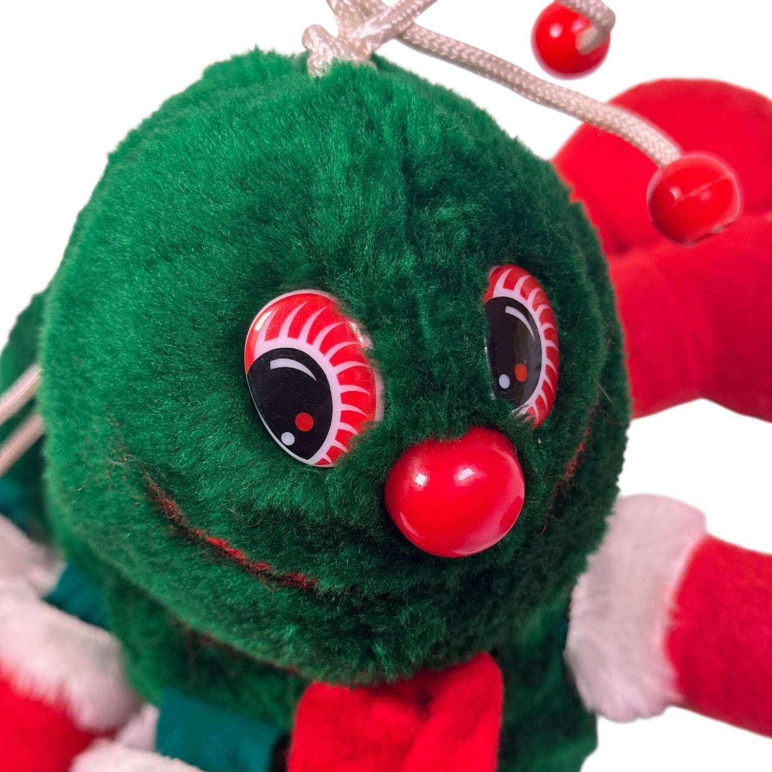 Holiday Lotsa Lotsa Leggggggs Plush Caterpillar Santa Elf Boots & Scarf 6 Feet