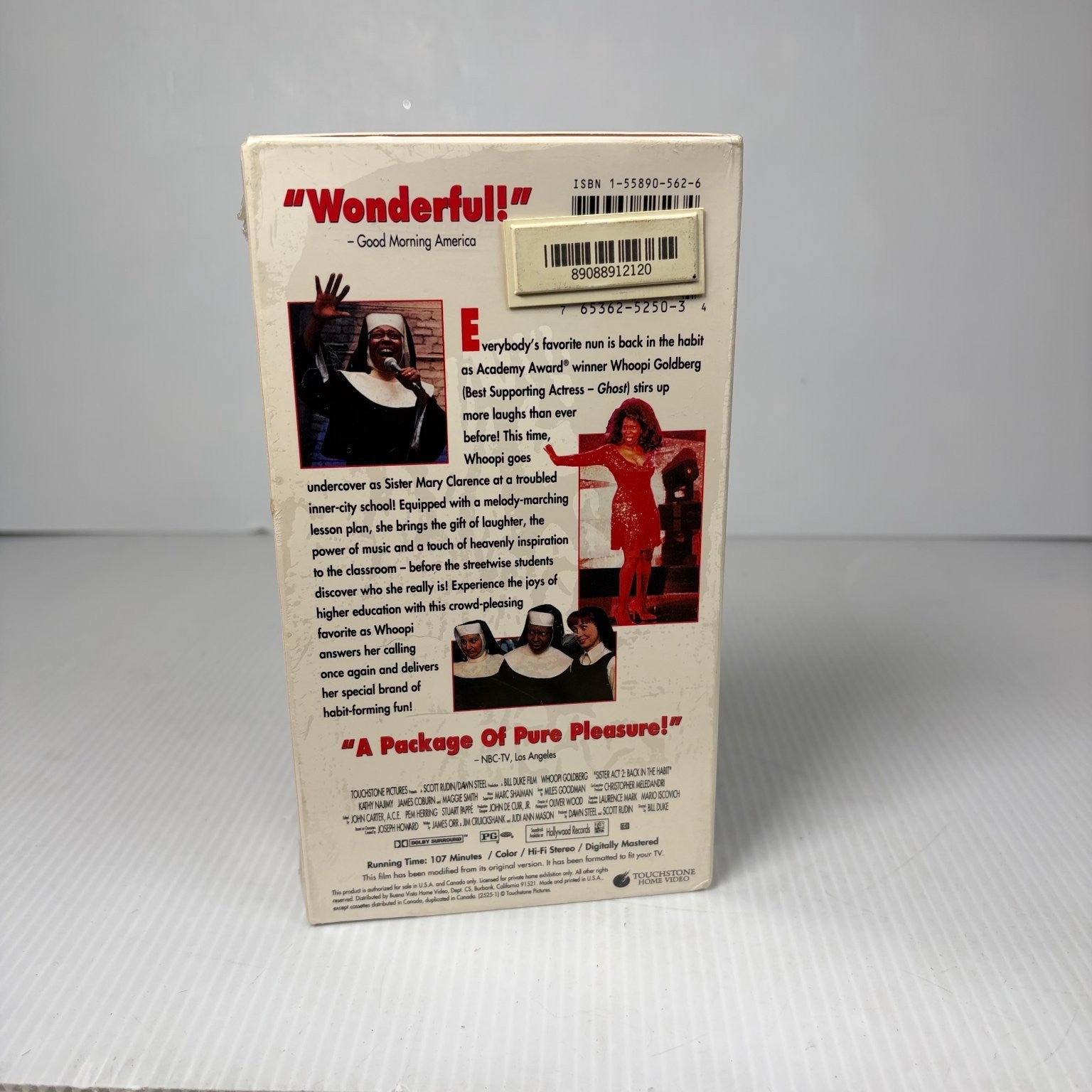 Sister Act 2: Back in the Habit VHS 1993 Comedy Musical Touchstone Sealed