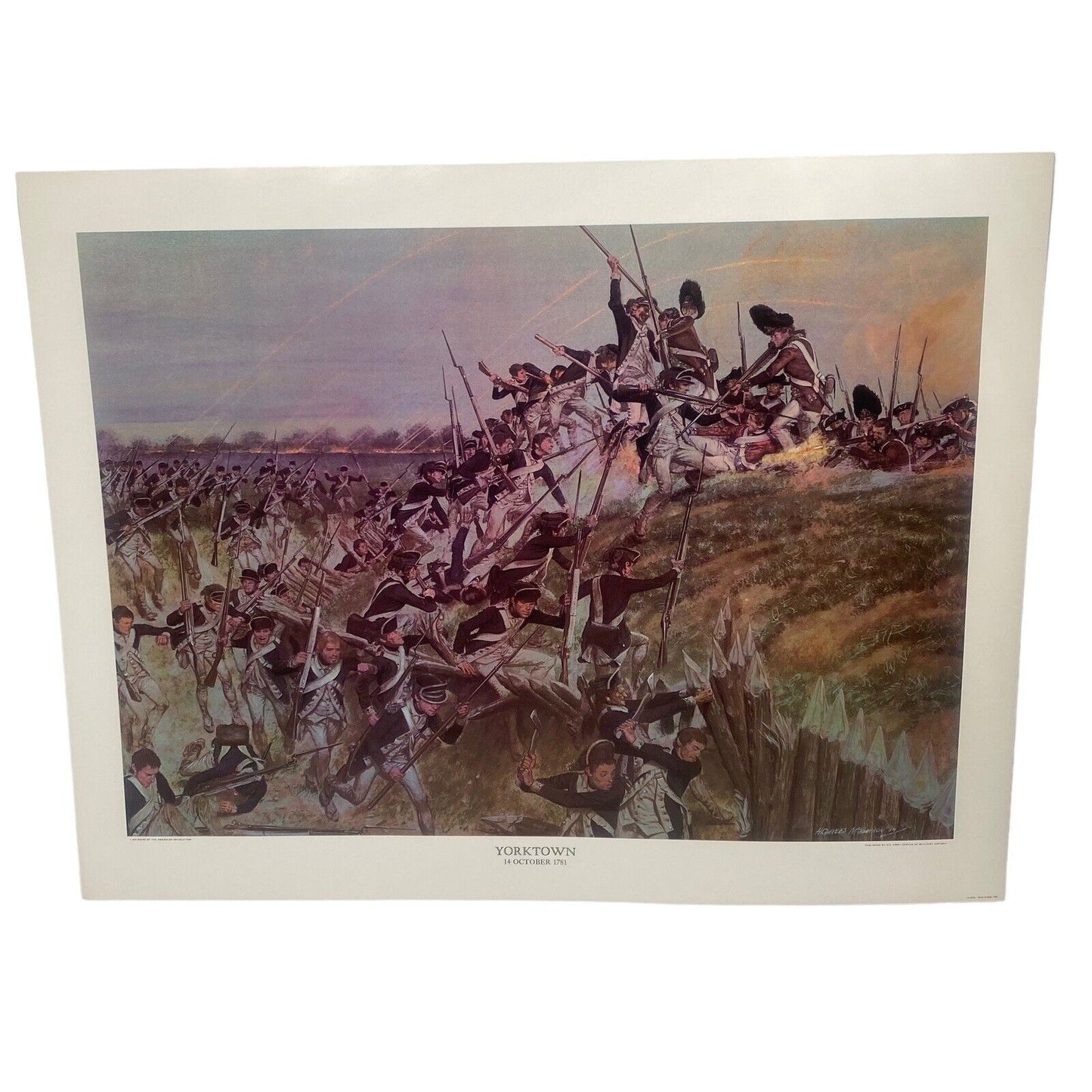 Soldiers Of The American Revolution Set Of 10 Prints