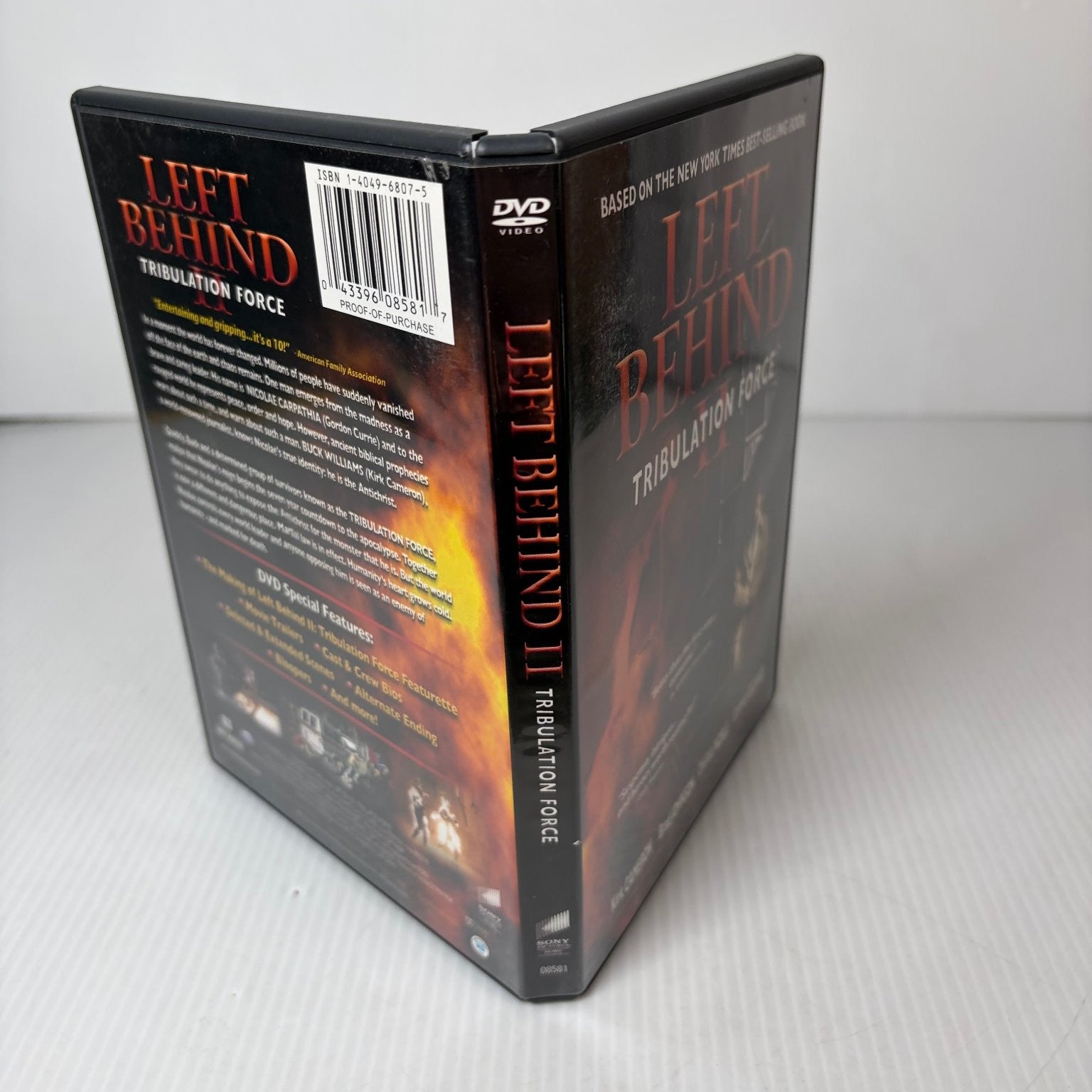 Left Behind II Tribulation Force DVD 2002 Kirk Cameron, Special Features