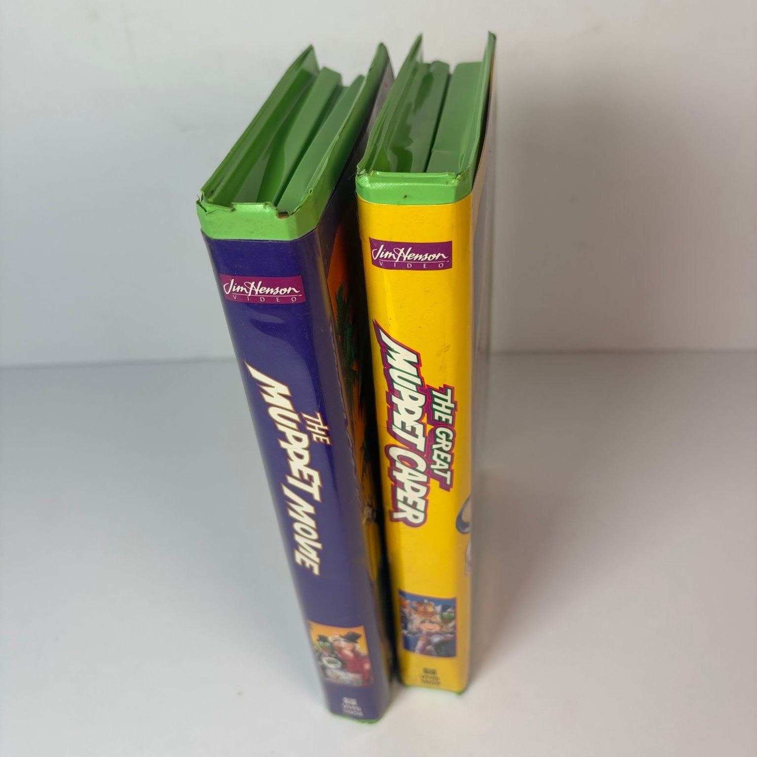 The Muppet Movie & The Great Muppet Caper VHS 1993 Musical Comedy Jim Henson