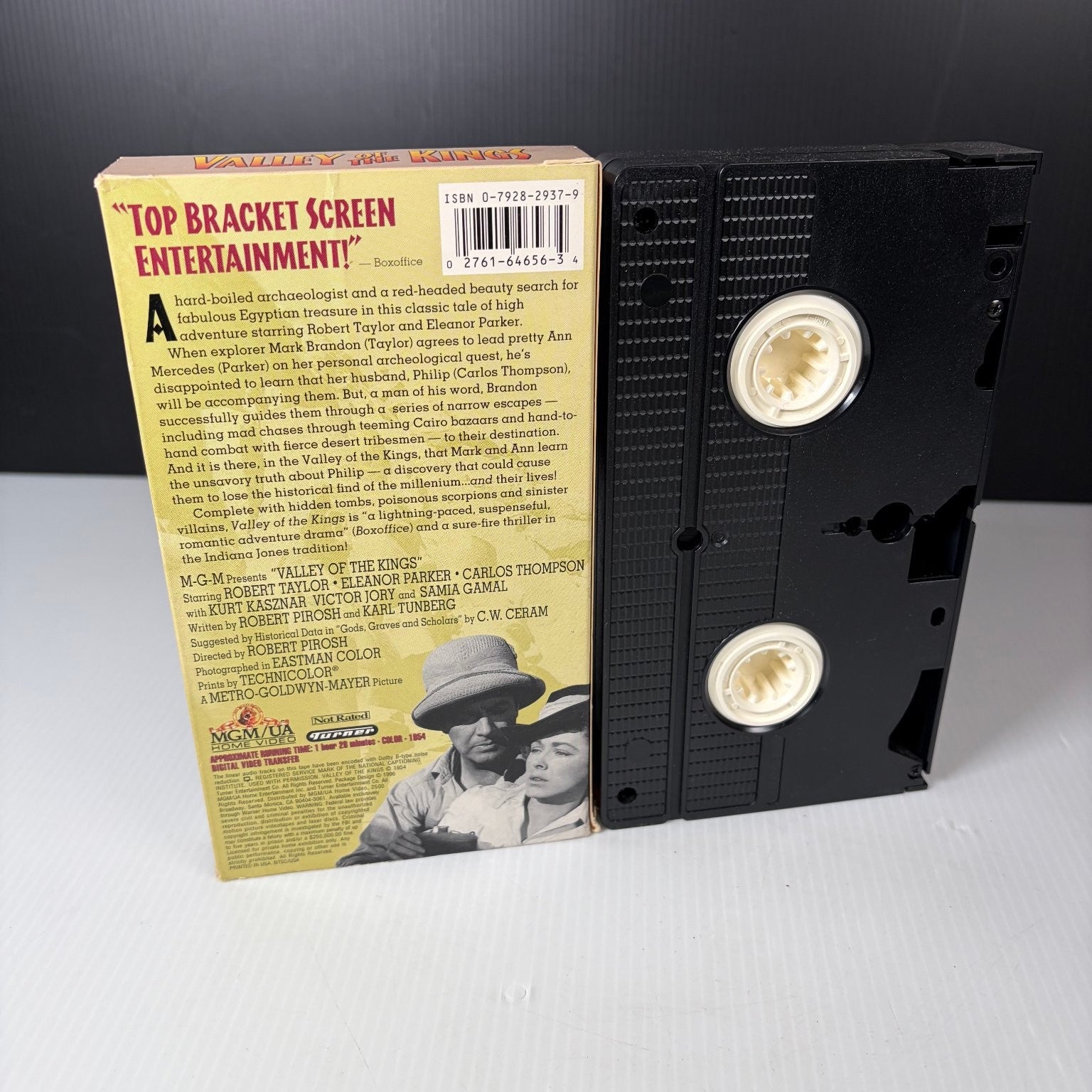 Valley of the Kings VHS 1954 Adventure Original Release MGM/UA Home Video