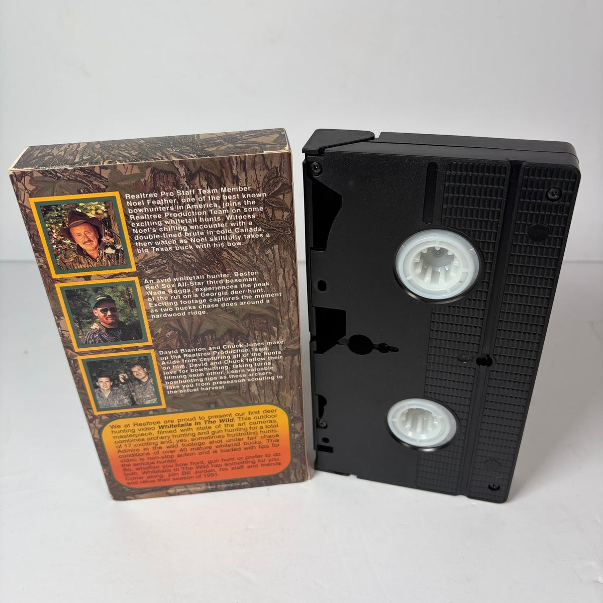 Whitetails in the Wild VHS 1992 Hunting Outdoor Realtree Bill Jordan