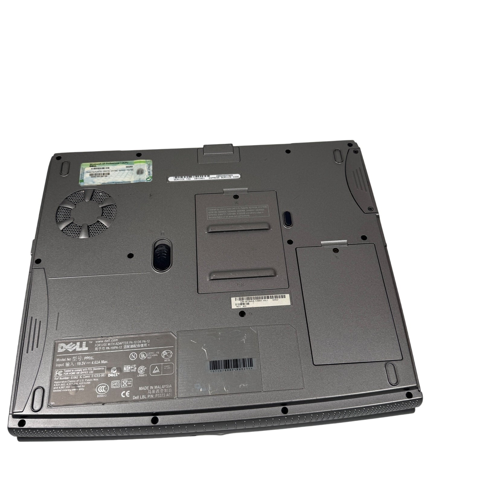 Dell Inspiron 1150 Laptop Windows XP  30GB HDD 512MB RAM Retro Tech AS IS