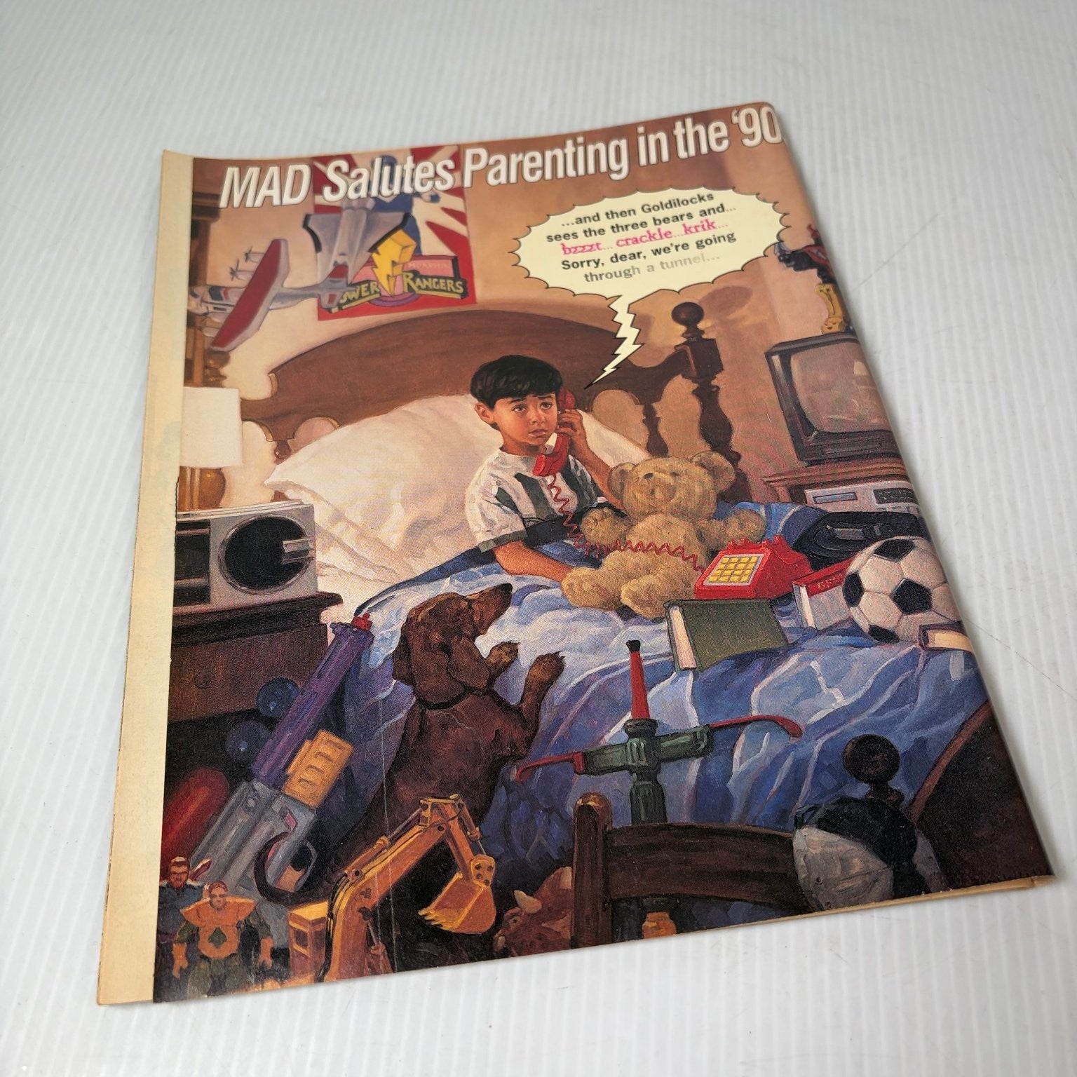 MAD Magazine January February 1996 Snowboarding Cover Issue #343 Humor