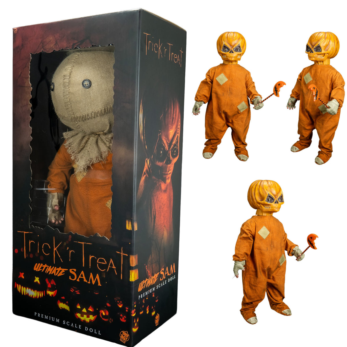 Trick R Treat Ultimate Sam Premium Scale Doll by Trick or Treat Studios
