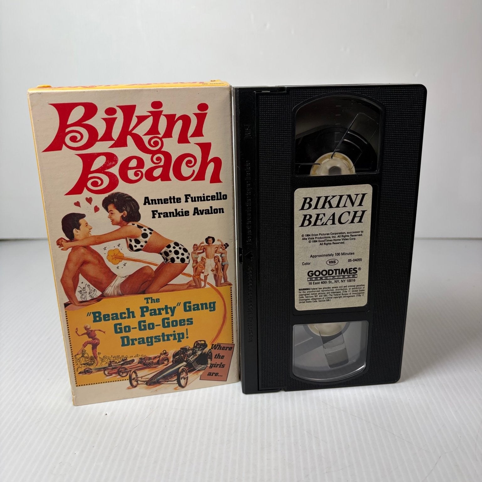 Bikini Beach VHS 1964 Comedy Musical GoodTimes Home Video