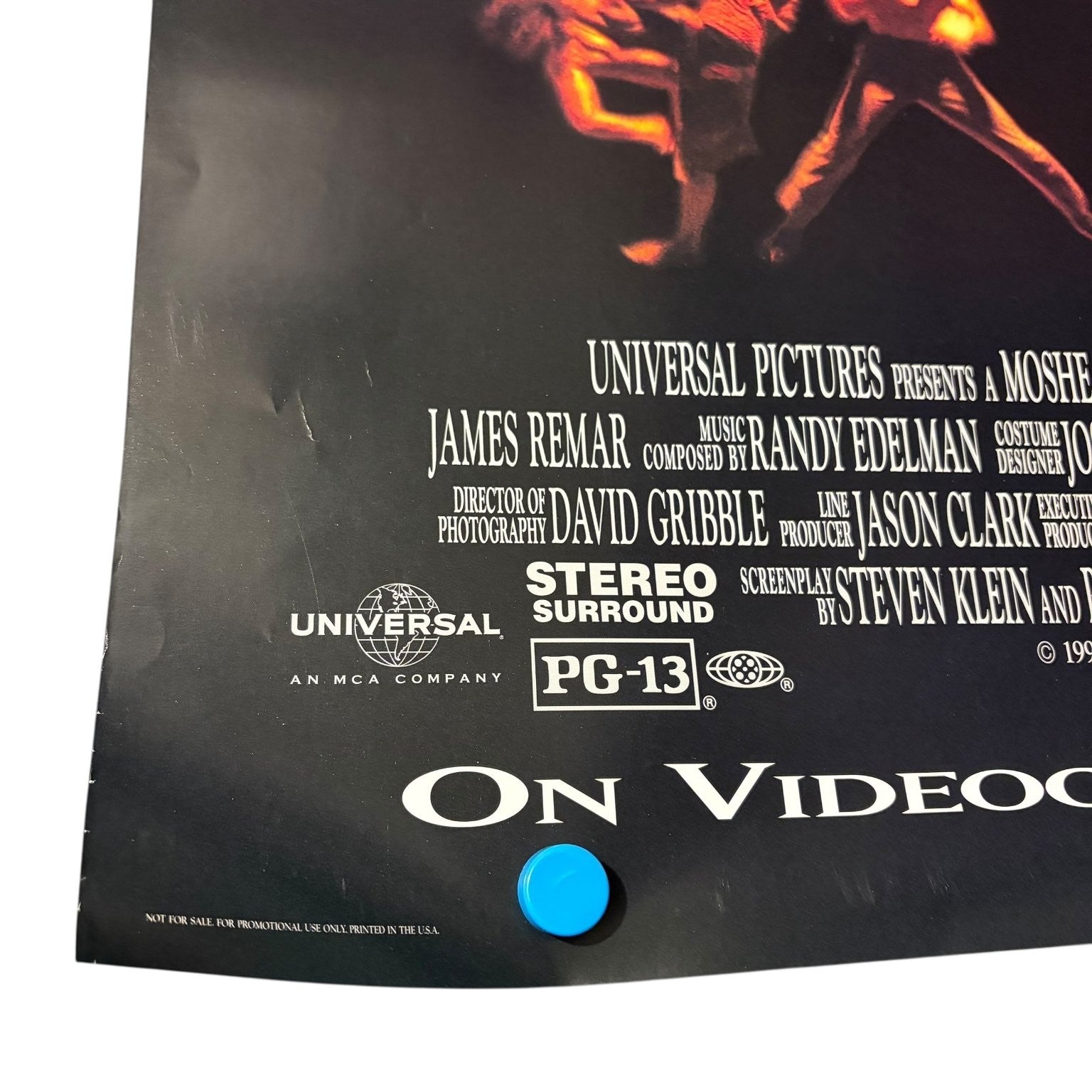 The Quest 1996 One-Sheet Movie Poster Universal Van Damme