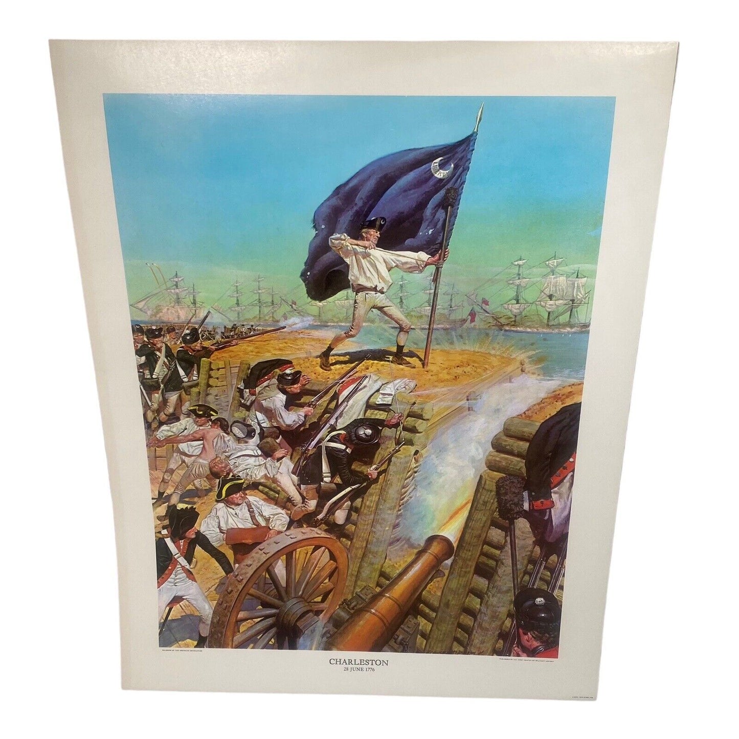 Soldiers Of The American Revolution Set Of 10 Prints