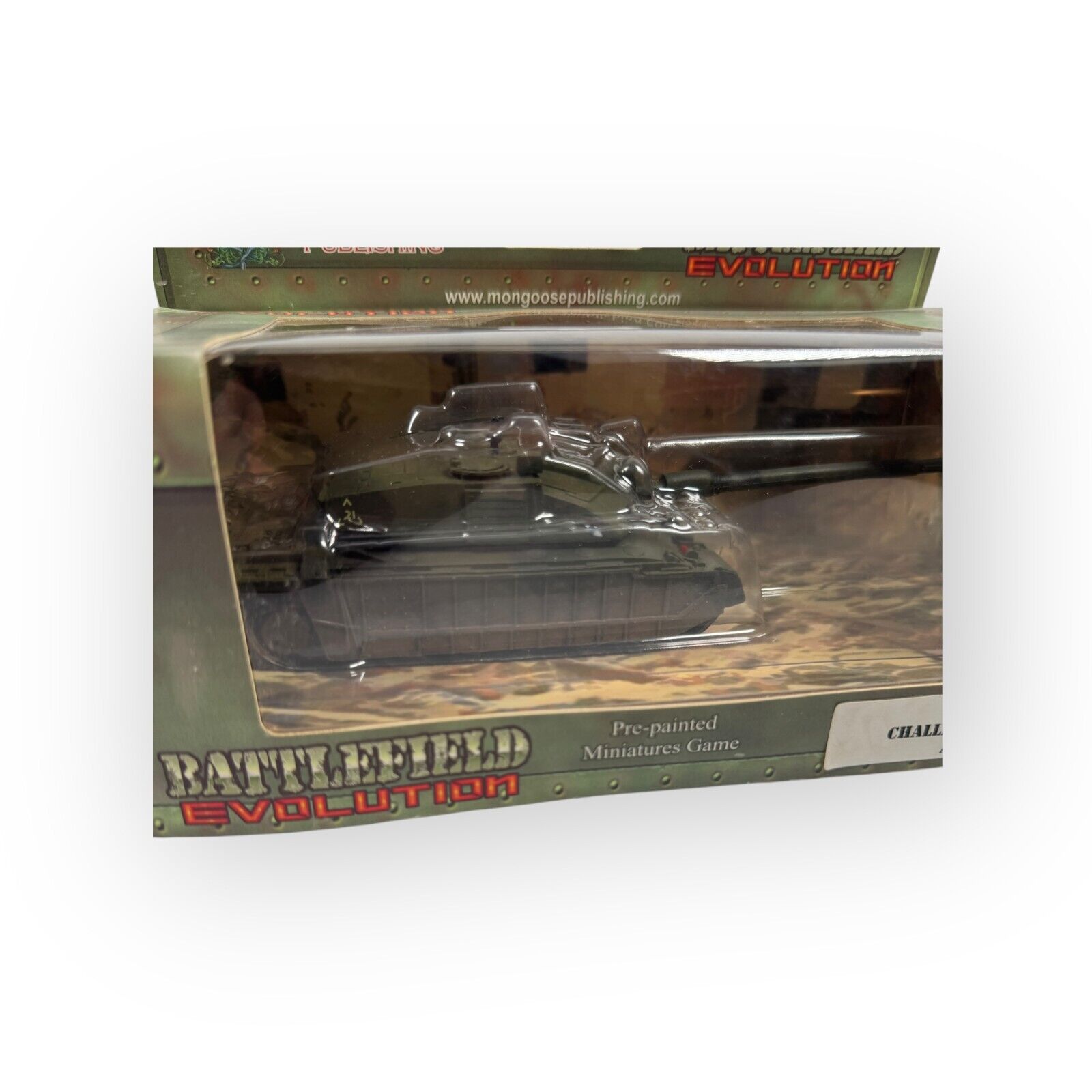 Battlefield Evolution EFTF Challenger II MBT Tank New in Box Mongoose OOP