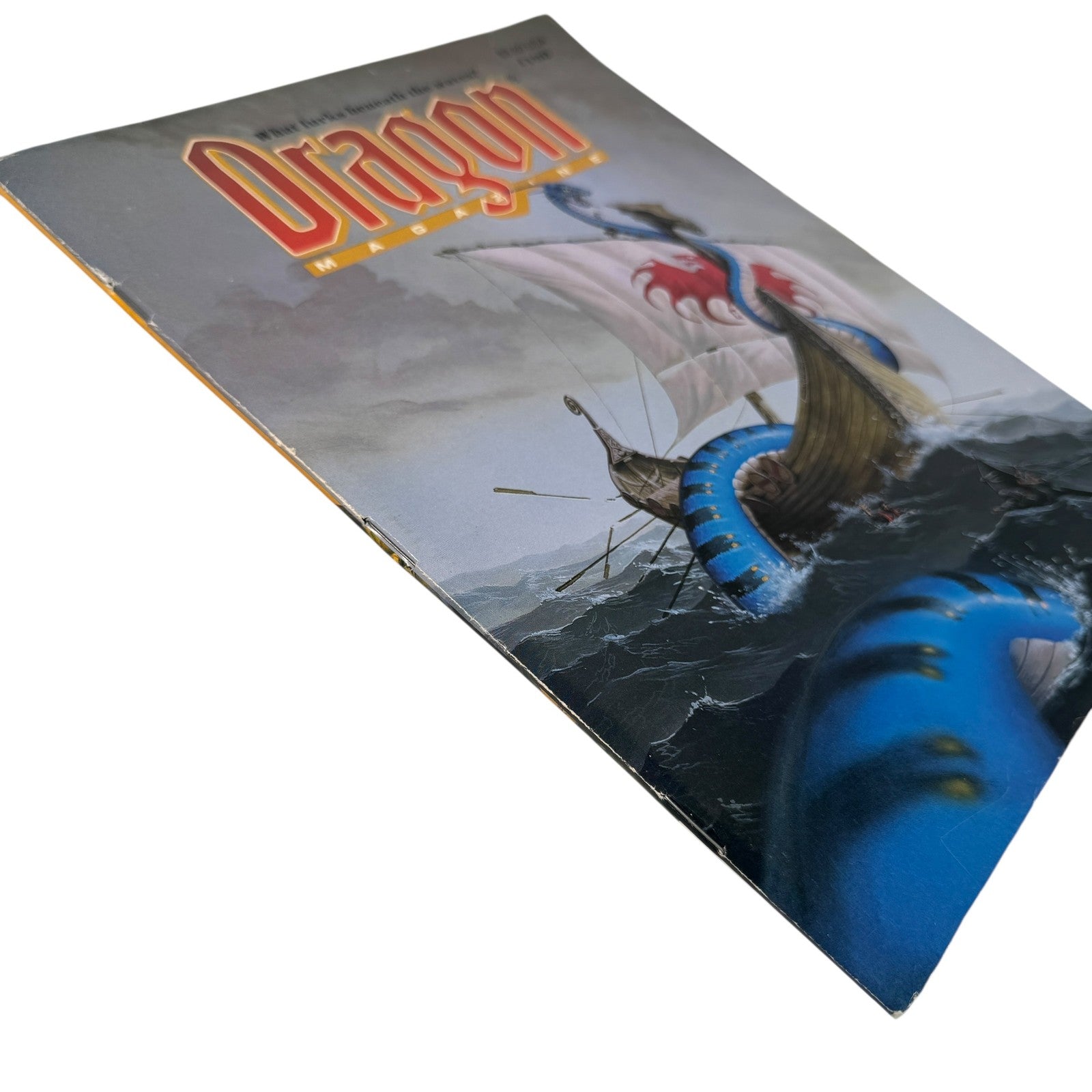 Vintage Dragon Magazine 190 TSR Dungeons & Dragons RPG Nautical Theme Softcover