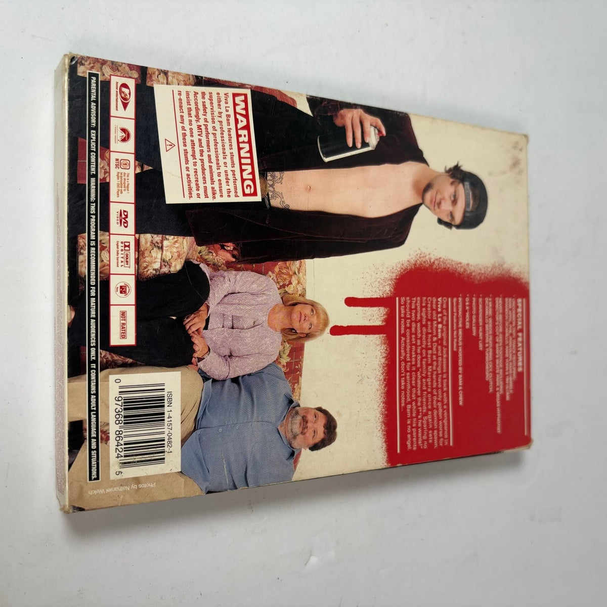 Viva La Bam: The Complete First Season (DVD, 2004) Starring Bam Margera MTV Box
