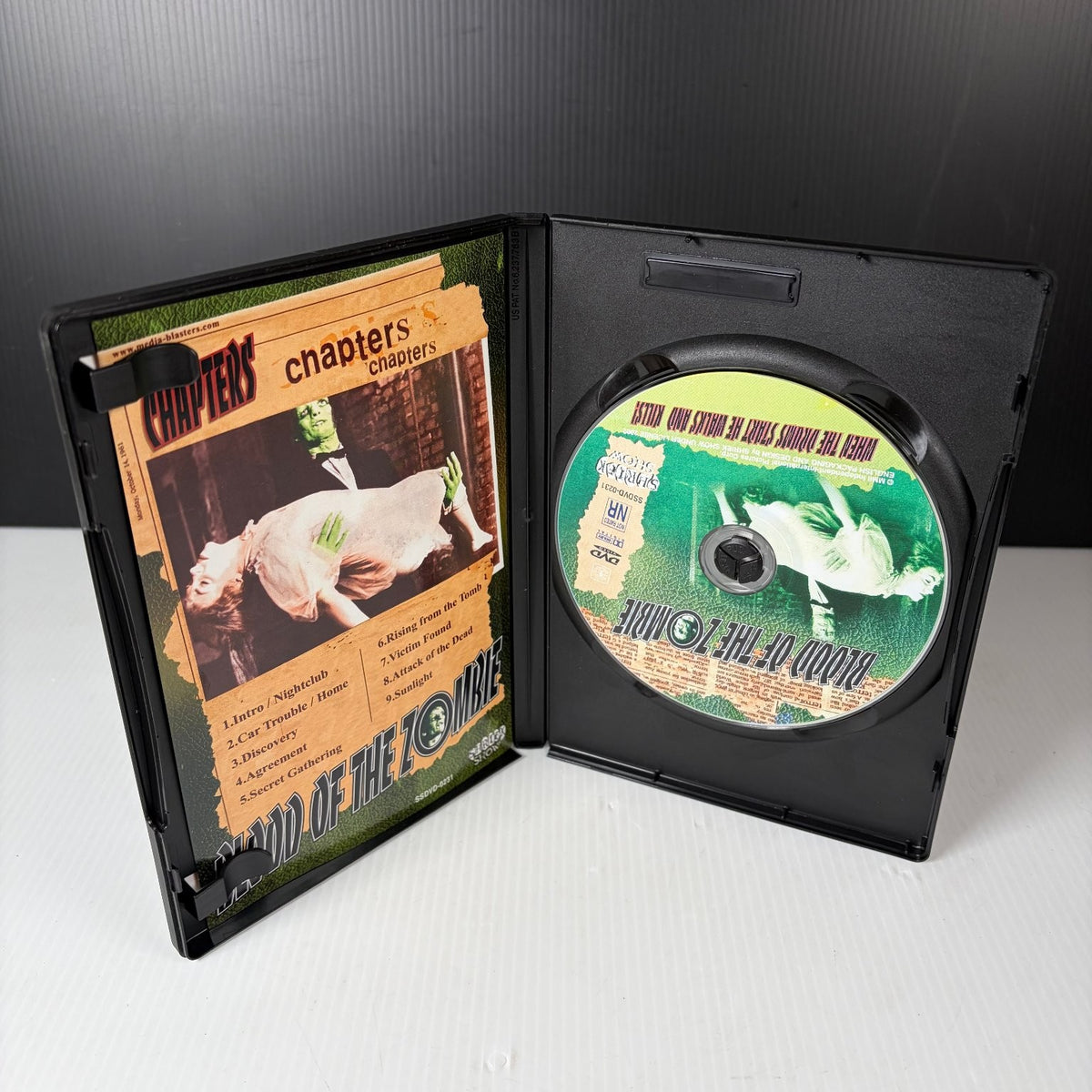 Blood of the Zombie DVD 1961 Voodoo Curse Horror Thriller