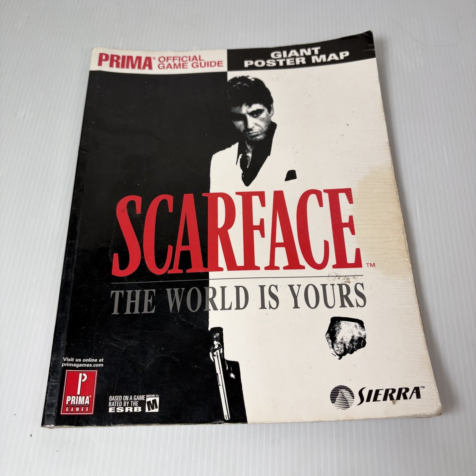 Scarface The World Is Yours Prima Official Game Guide PS2 Xbox 360 PC (No
