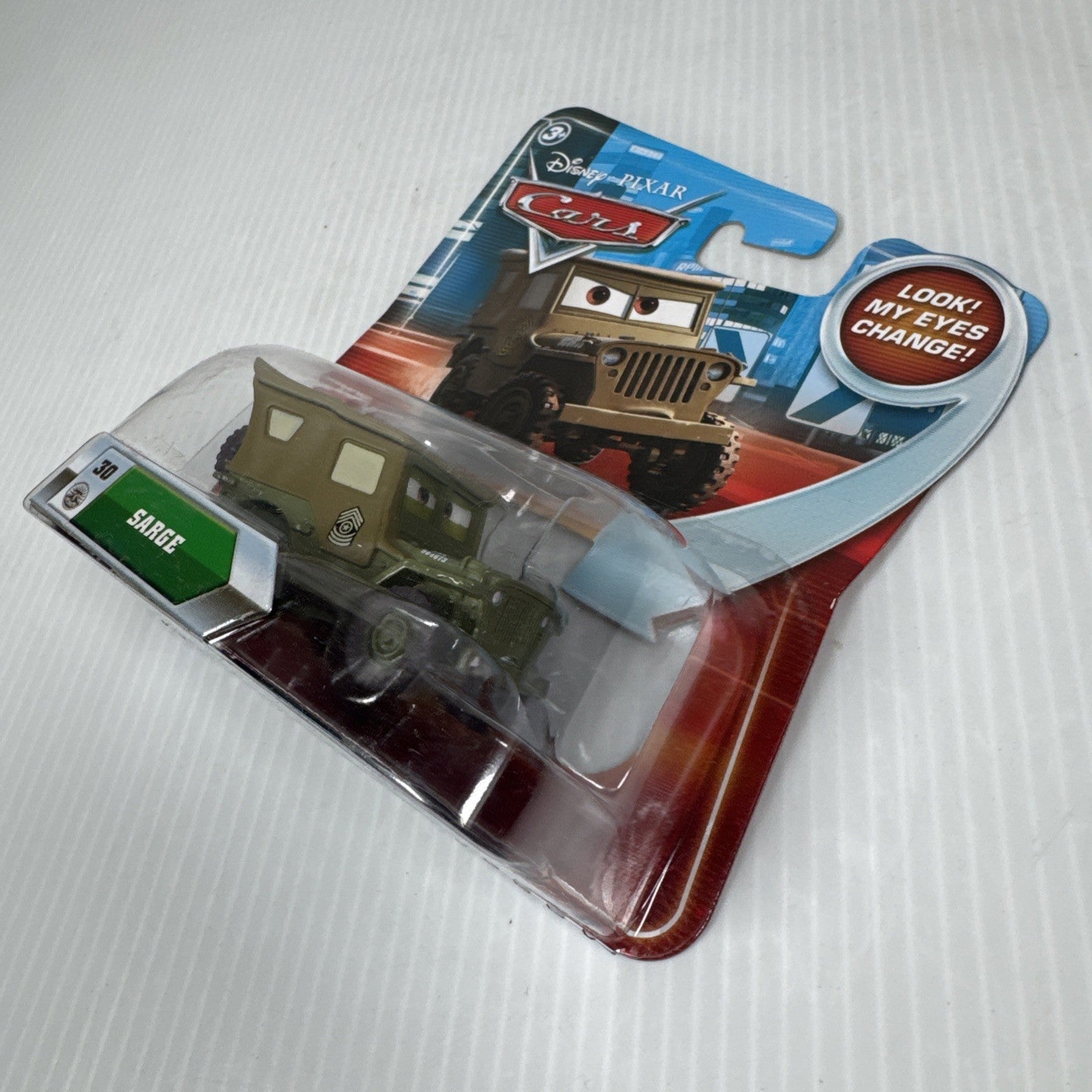 DISNEY PIXAR CARS LOOK! MY EYES CHANGE! SARGE #30