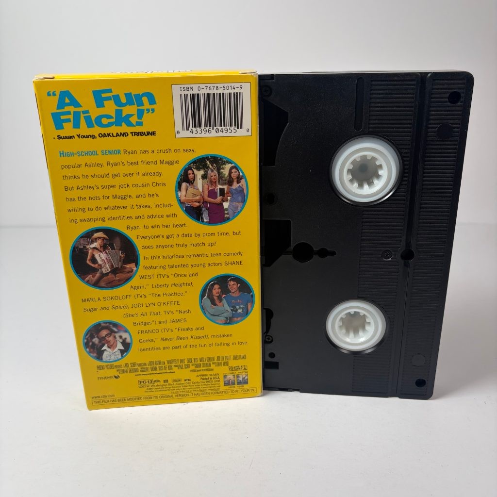 Whatever It Takes VHS Shane West James Franco Romantic Teen Comedy 2000