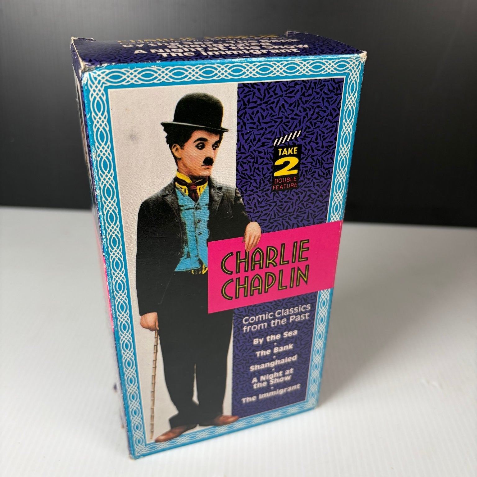 Charlie Chaplin Comic Classics from the Past VHS Silent Comedy Front Row