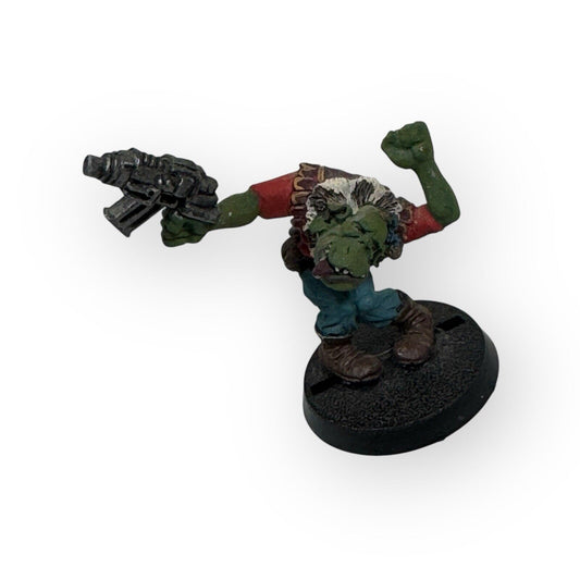 Metal Classic Ork Weirdboy Dancing Rogue Trader Miniature Warhammer 40k Painted