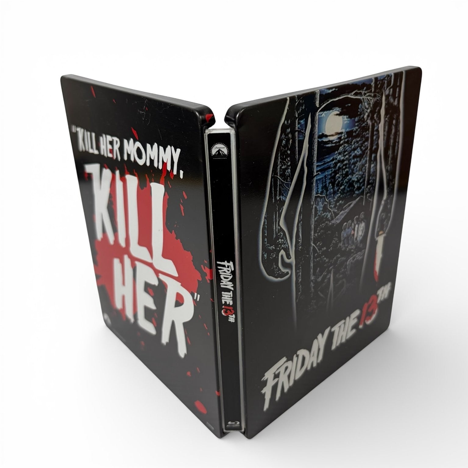 Friday the 13th Blu-ray 1980 Uncut Steelbook Kevin Bacon Horror Cult Classic