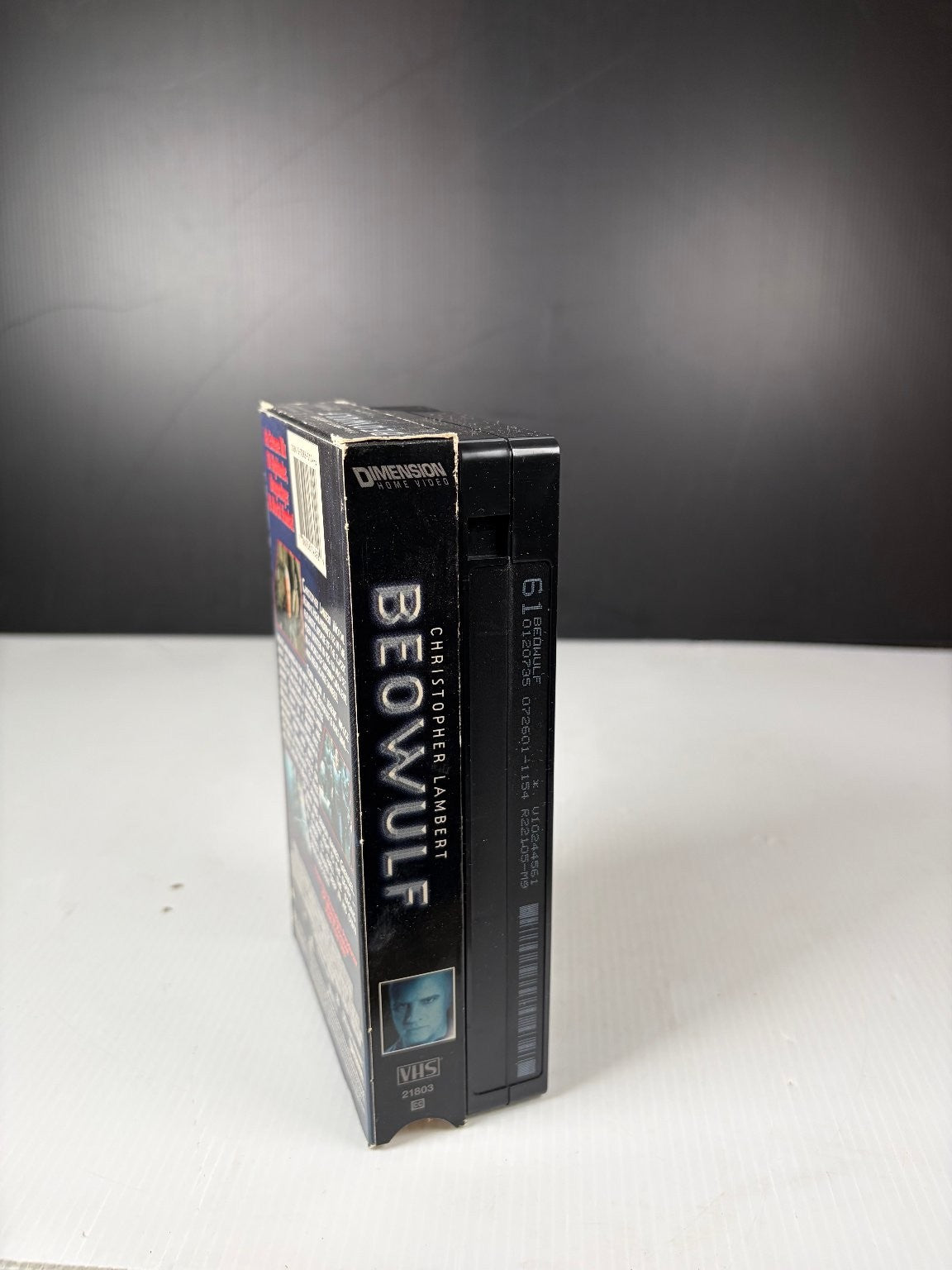 BEOWULF VHS 1999 Action Fantasy Sci-Fi Christopher Lambert Dimension