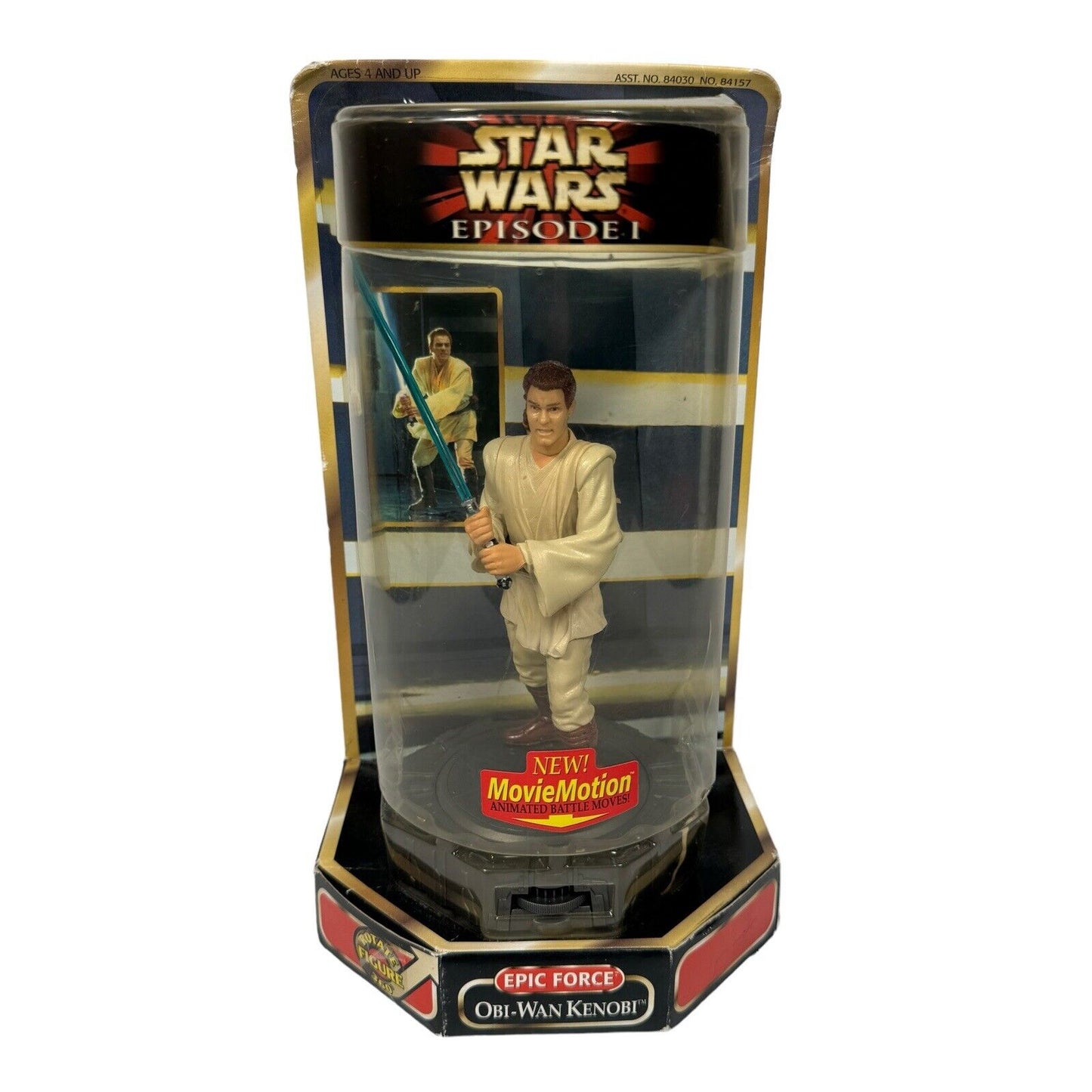 Star Wars Episode 1 Epic Force Obi-Wan Kenobi Vintage 1991 Hasbro Figure