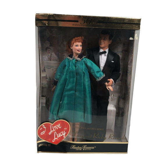 BARBIE I LOVE LUCY AND RICKY RICARDO EPISODE 50 VINTAGE MATTEL TIMELESS TREASURE