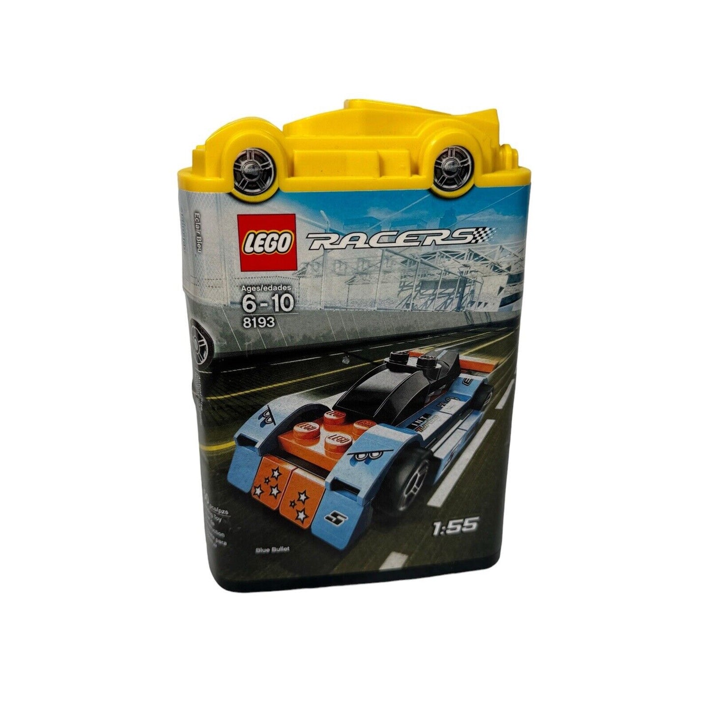 Lego Racers Blue Bullet, 8193, Complete w/Canister