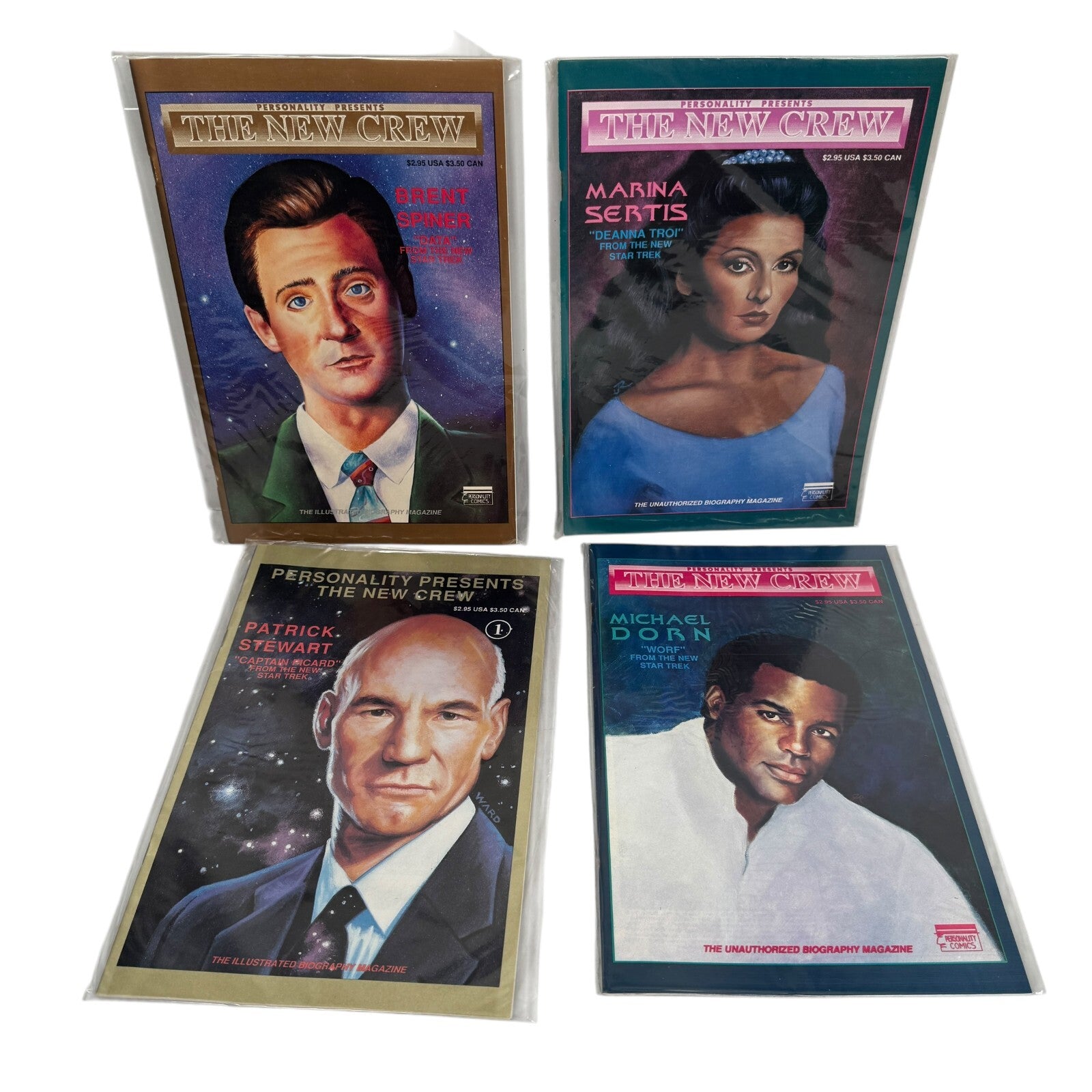 Personality Comics Presents: The New Crew Biographical Star Trek Magazines