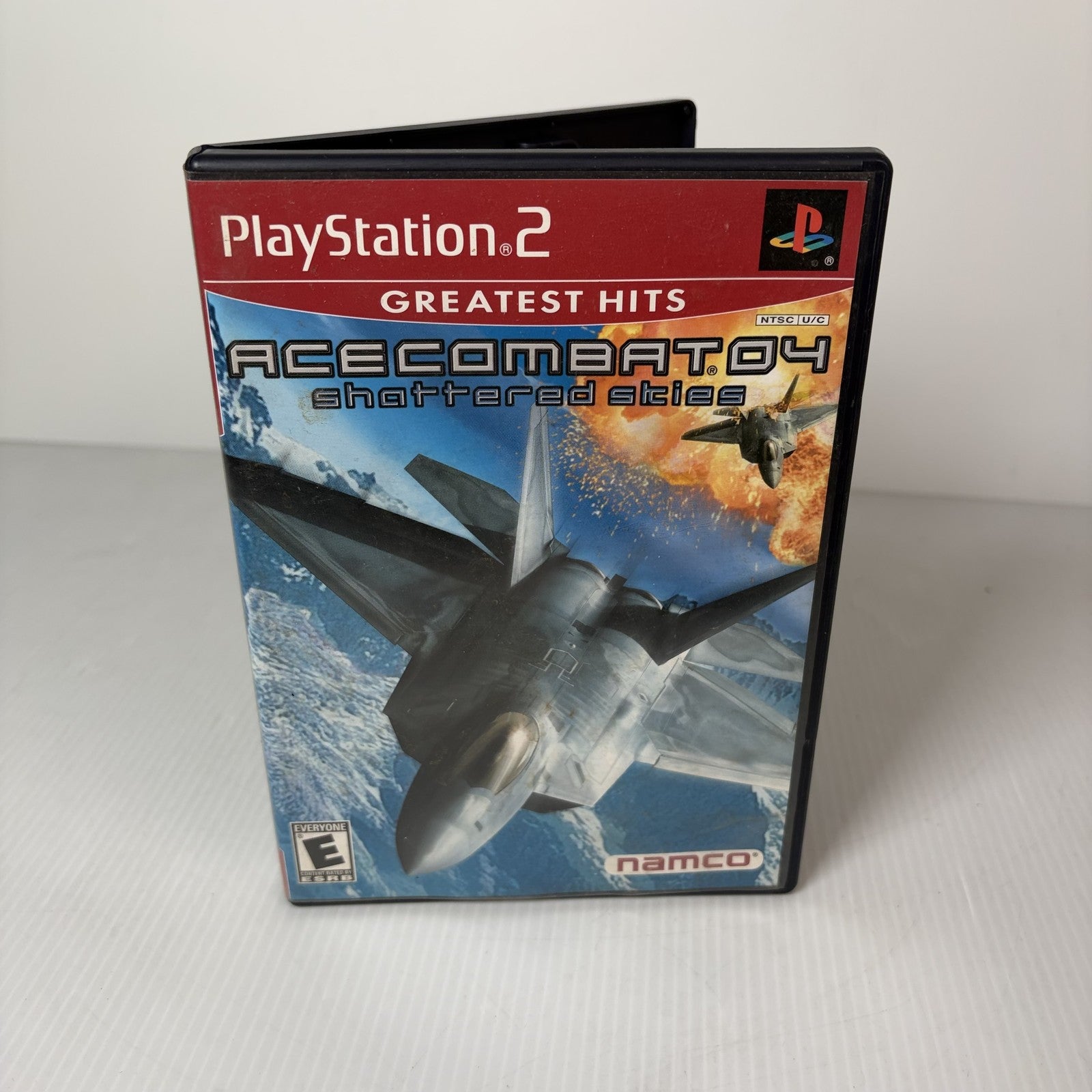 Ace Combat 04 Shattered Skies PlayStation 2 PS2 Greatest Hits NTSC U/C Complete