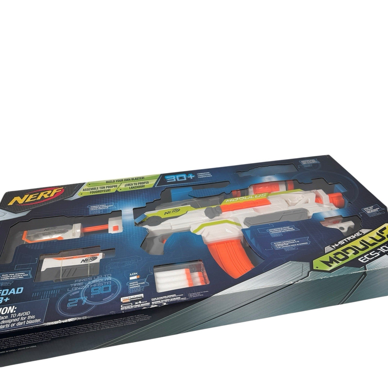 NERF N-strike B1538 Modulus ECS-10 Blaster Build Your Own Blaster System Set