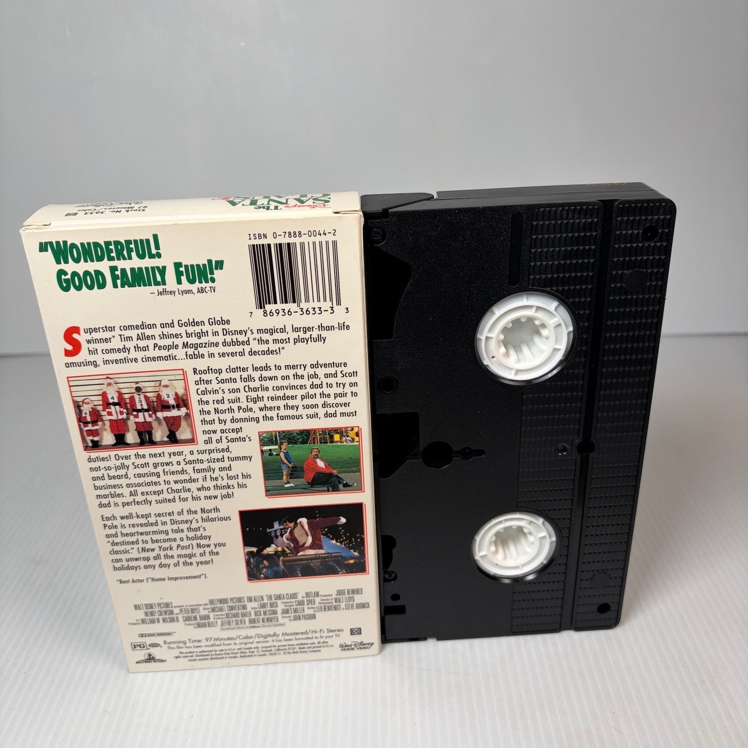 The Santa Clause VHS 1994 Family Comedy Tim Allen Disney Buena Vista