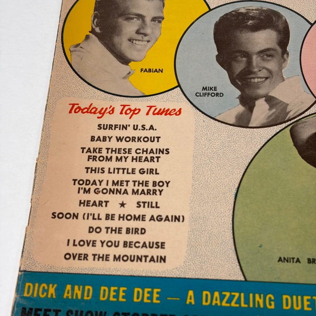 Song Hits Magazine July 1963 Vol 26 #10 Fabian Chiffons Anita Bryant Sandy Stewa