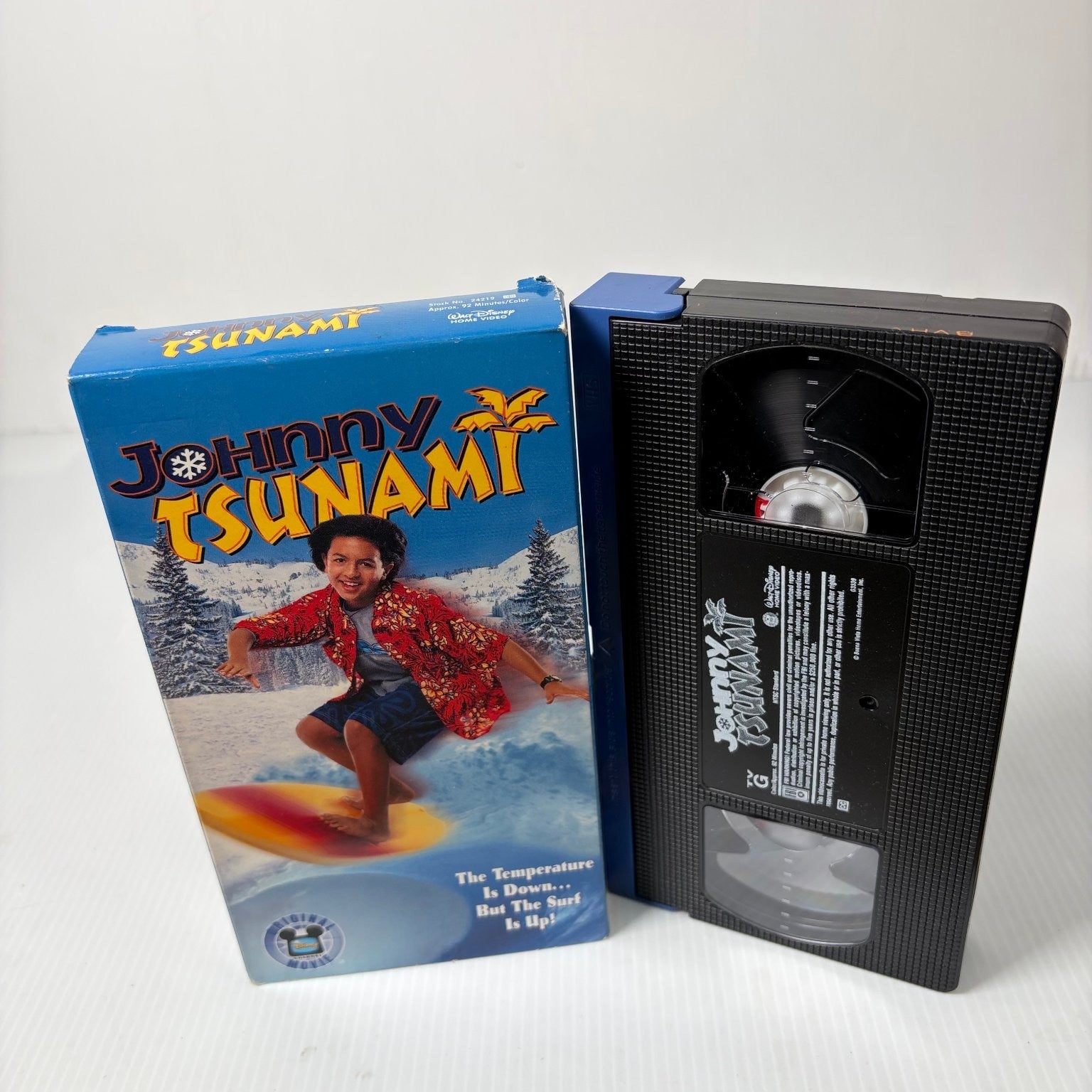 Johnny Tsunami VHS 1999 Disney Channel Original Family Sports Movie
