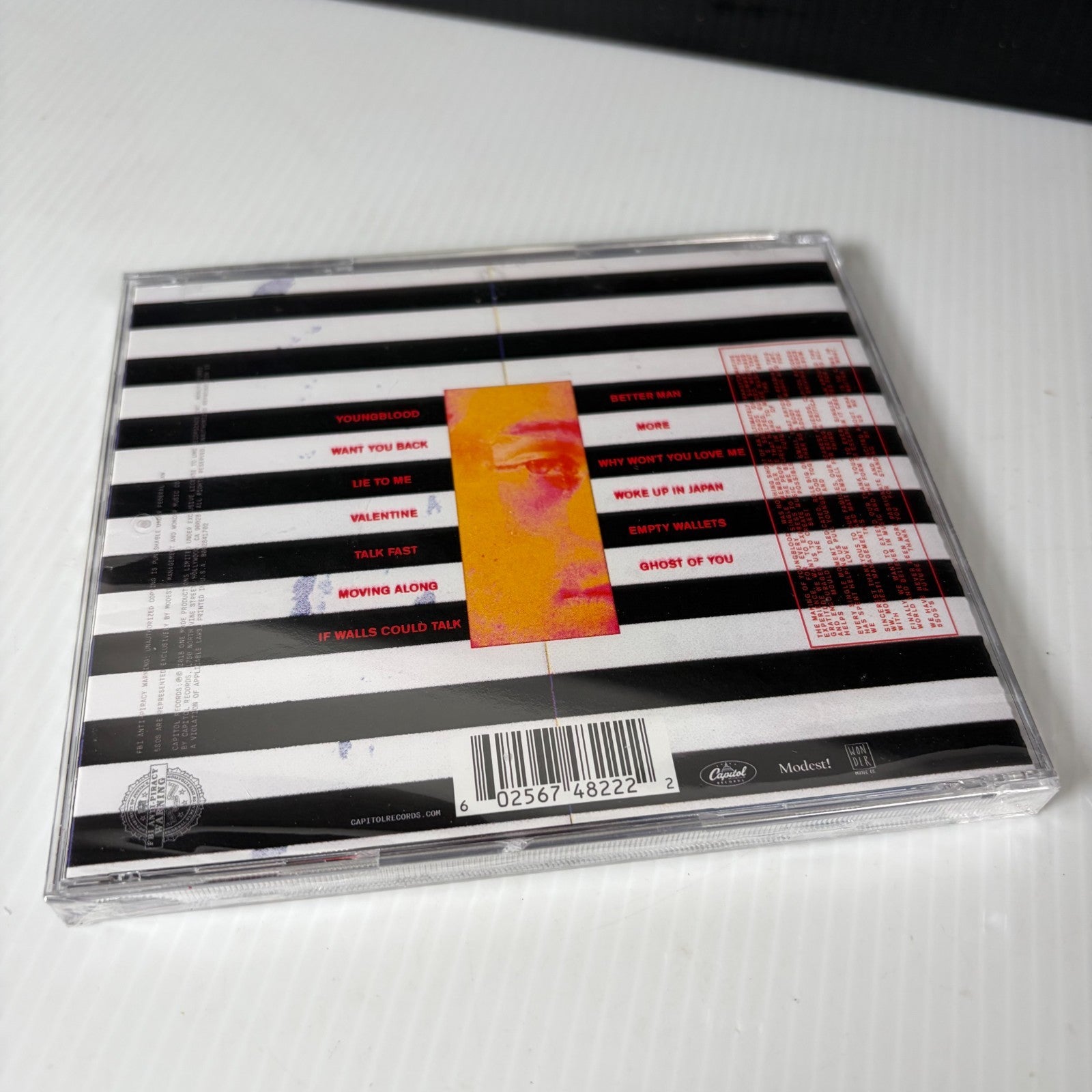Youngblood by 5 Seconds of Summer Album CD - Unedited