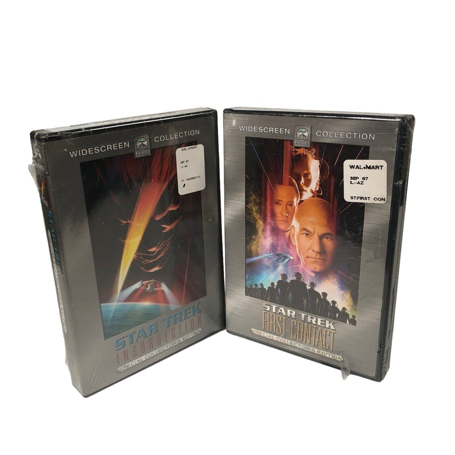 Star Trek First Contact And Insurrection Special Collector’s Edition DVDs Sealed