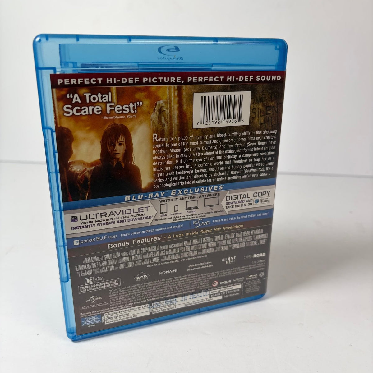 Silent Hill Revelation Blu-ray 2012 Michael J. Bassett Horror Adelaide Clemens